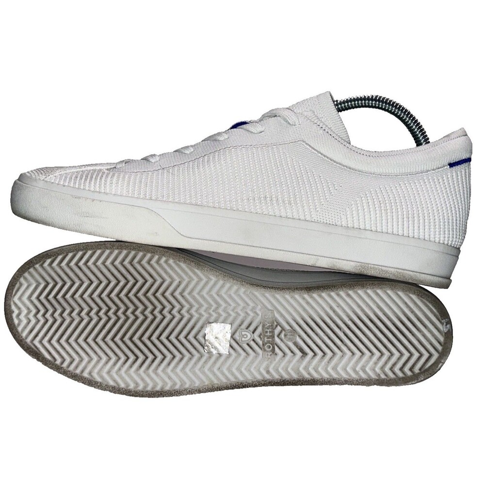 Women's Rothy's The Lace Up Sneaker Size 11 Bright White